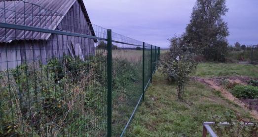 Забор из сварной сетки