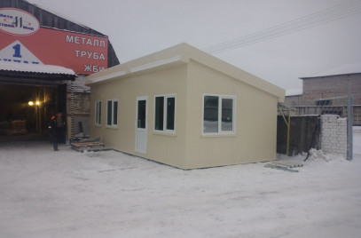 Новости — СК Дом и Дача здание из сэндвич-панелей — фото