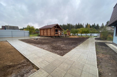 Новости — Укладка тротуарной плитки — фото