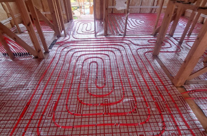 Новости — теплый пол в каркасном доме — фото