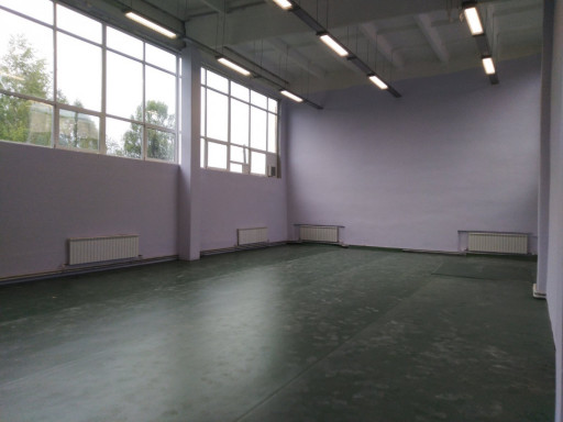 Капитальный ремонт спортзала в поселке Тверецкий — фото