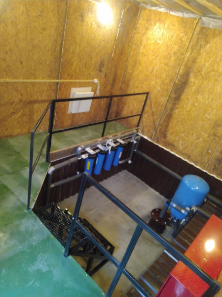 Ремонт насосной станции — фото