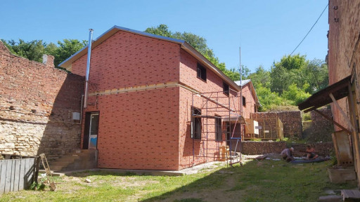 Обшивка здания пвх панелями — фото