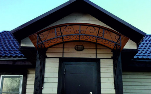 Каталог — Навесы и козырьки — фото