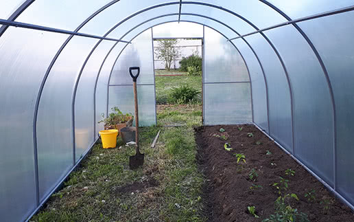 Теплицы — Теплицы безфундаментные — фото