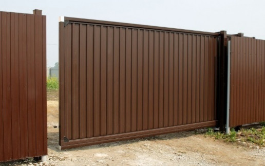 Ворота — Откатные ворота — фото