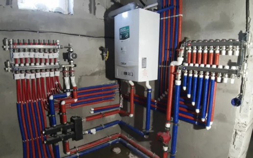 Инженерные коммуникации — Сантехнические работы — фото