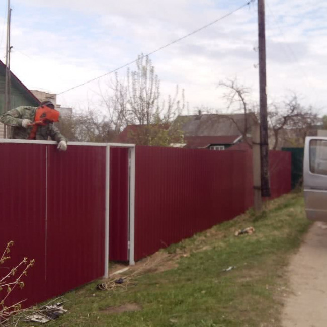 Заборы, Ворота - фото наших работ — фото-387_17