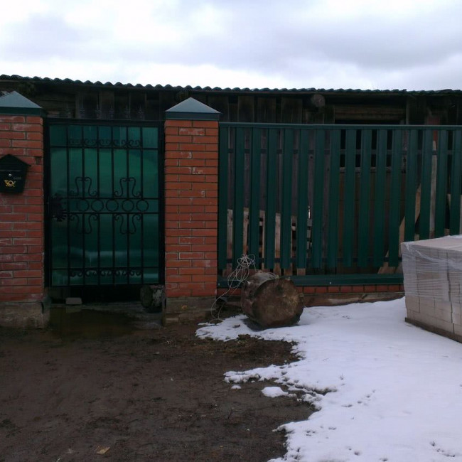 Заборы, Ворота - фото наших работ — фото-387_28