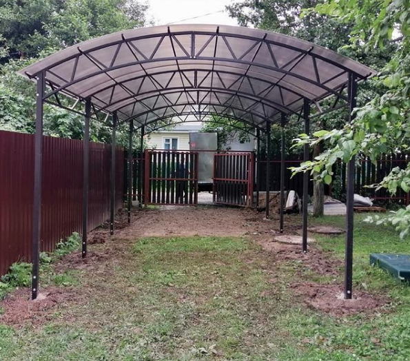 Козырьки и навесы - фото наших работ — фото-387_24