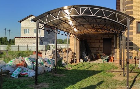 Козырьки и навесы - фото наших работ — фото-387_28