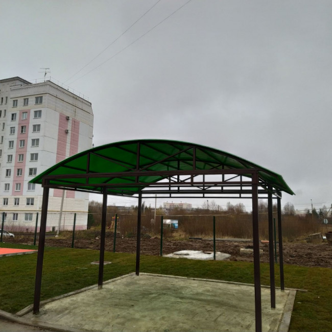 Козырьки и навесы - фото наших работ — фото-387_30