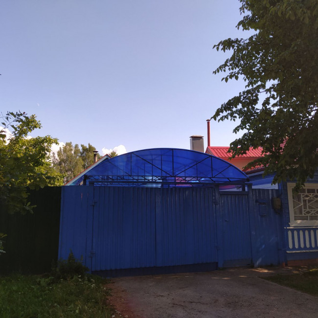 Козырьки и навесы - фото наших работ — навес для авто — фото