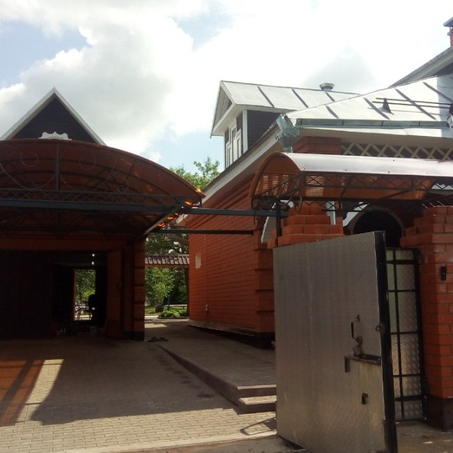 Козырьки и навесы - фото наших работ — фото-387_11