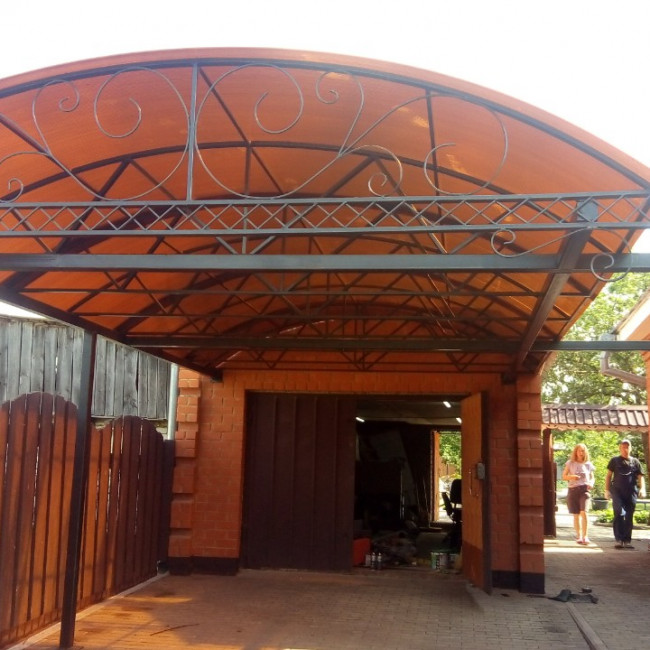 Козырьки и навесы - фото наших работ — фото-387_15