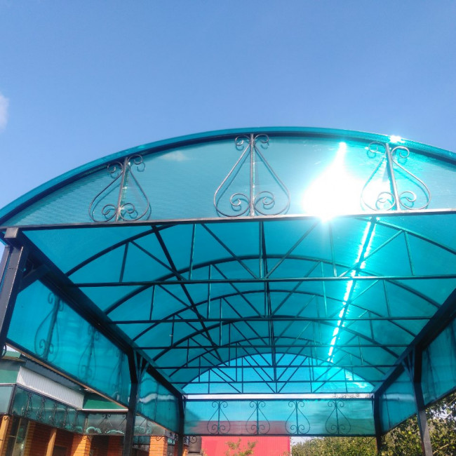 Козырьки и навесы - фото наших работ — фото-387_3