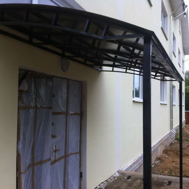 Козырьки и навесы - фото наших работ — фото-387_4