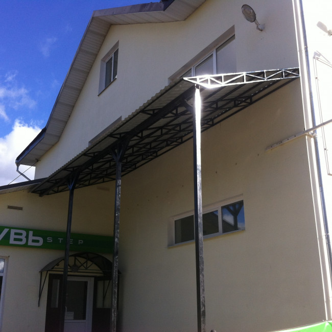 Козырьки и навесы - фото наших работ — фото-387_6