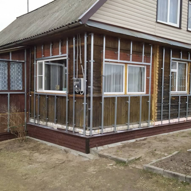 Фасады - фото наших работ — обрешетка под сайдинг — фото