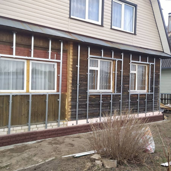 Фасады - фото наших работ — обрешетка под сайдинг — фото