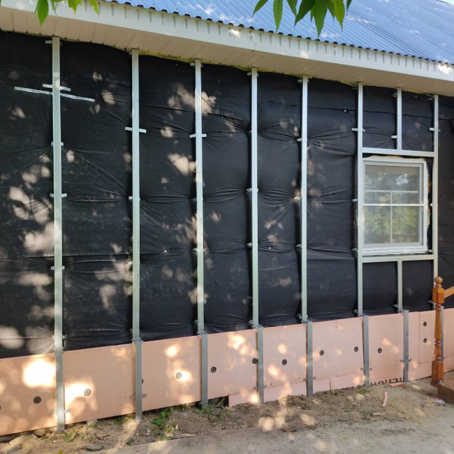 Фасады - фото наших работ — СК "Дом и Дача" - обшивка дома сайдингом — фото