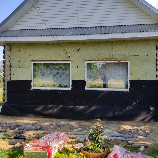 Фасады - фото наших работ — СК "Дом и Дача" - обшивка дома сайдингом — фото