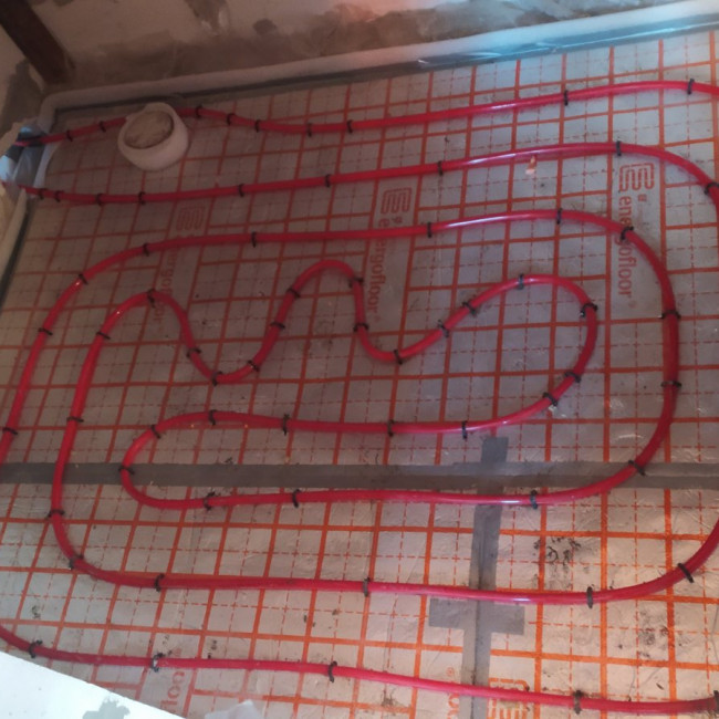 Сантехника, отопление — теплые полы — фото