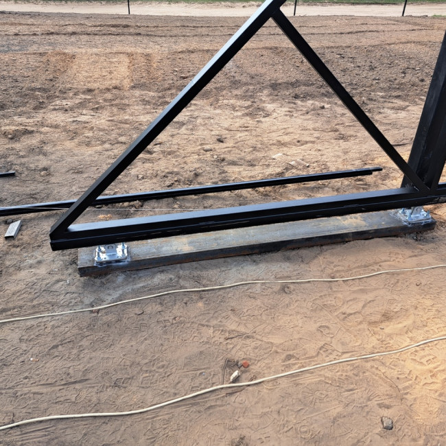 Откатные ворота фото наших работ — фото-387_14