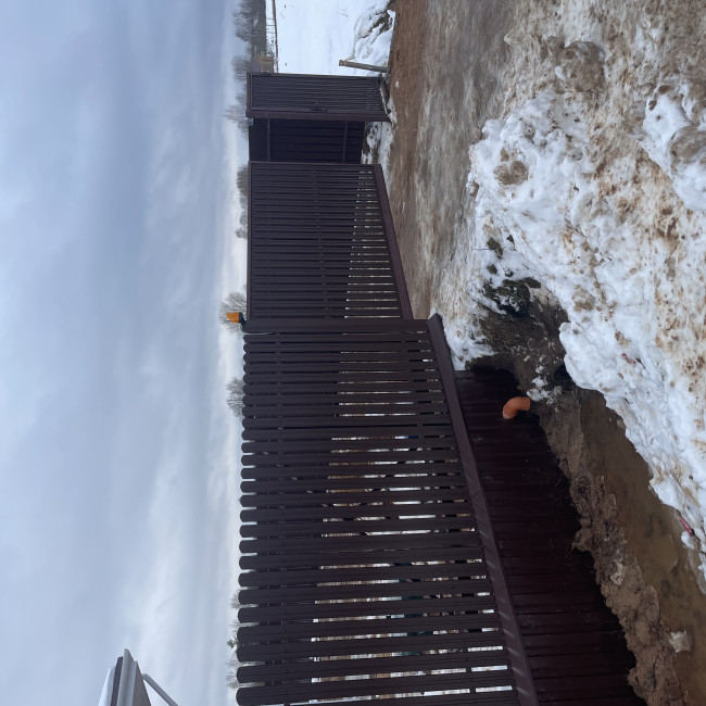 Откатные ворота фото наших работ — фото-387_20