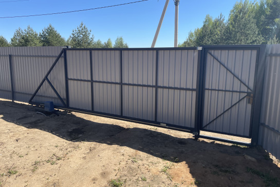 Откатные ворота — фото-488_1