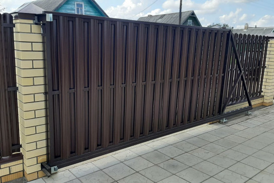 Откатные ворота — фото-488_7