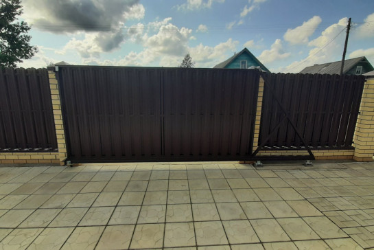 Откатные ворота — фото-488_8