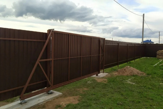 Откатные ворота — фото-488_5